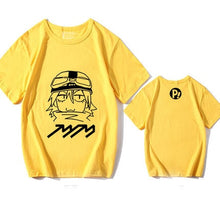 Load image into Gallery viewer, New Fooly Cooly T-shirt Cosplay Anime Haruko Haruhara Naota Nandaba FLCL Tshirt Summer Cotton short Sleeve Tees
